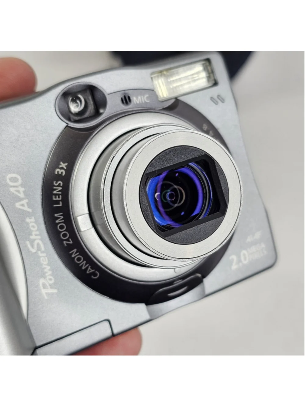 Canon PowerShot A40 Digital Camera PC1019 Tested Working 64mb Memory Card & Case - Picture 3 of 16